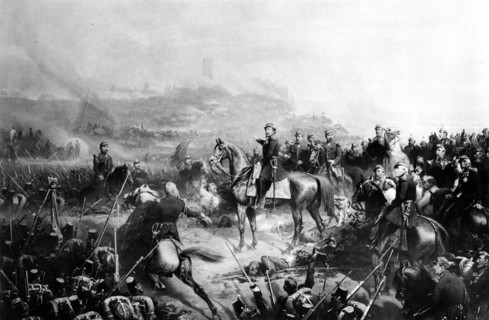 The Crimean War:  battle of Solférino....