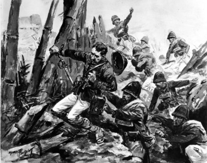 Le capitaine Mehl est tué devant Sontay (1883)