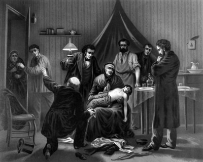 December 1851.  After the revolution of 1848.  Died of the child.