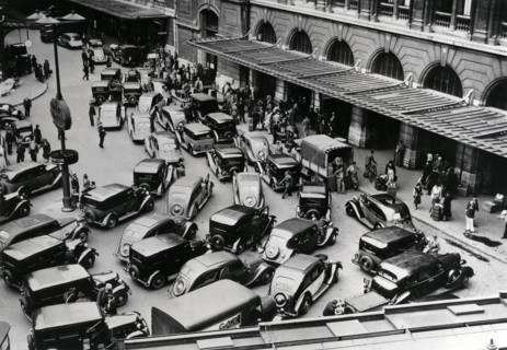 Courtyard of the Saint-Lazare station