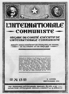 September 1920.  Communist propaganda