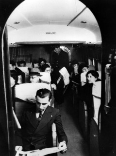 1935.  Life on board a plane.