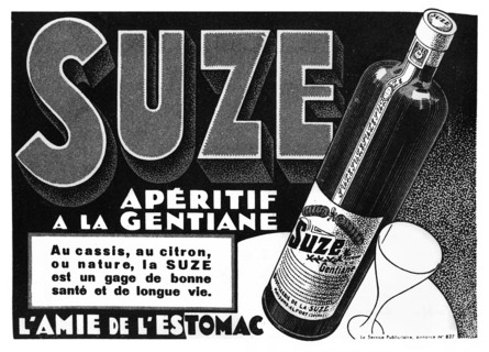 Publicité pour la Suze