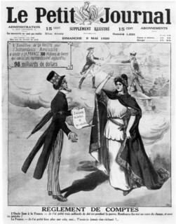 Payment of the accounts between France and America.  1920