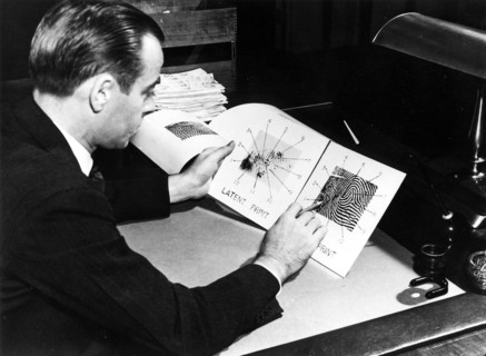 Matching fingerprints by the F.B.I.