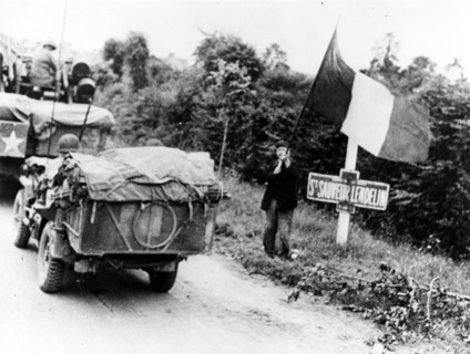 Release.  An old man accomodates the American liberators