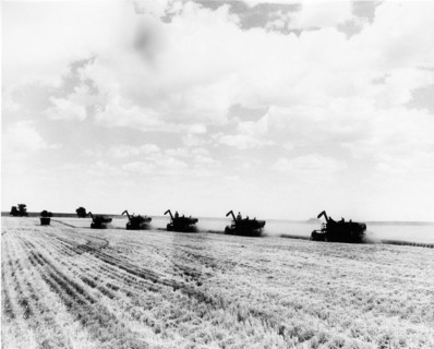 The United States.  After 1945.  Extensive agriculture
