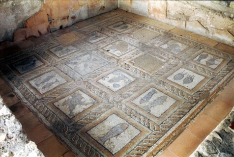 Maison romaine (Montcaret), caldarium