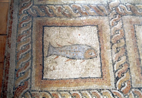 Maison romaine (Montcaret), Caldarium - Détail -