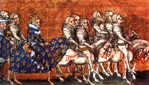 Jean II the Good surrenders to the English