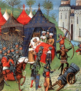 Mort de du Guesclin (1320-1380)