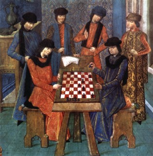 Joueurs d'échecs ( XIVe siècle )