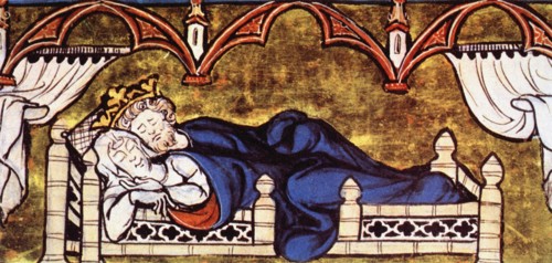 Repos du seigneur et de son épouse (XIVe)
