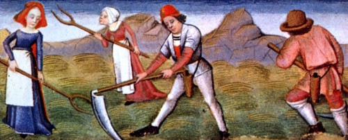 Juin (calendrier de Charles d'Angoulême) (XVe siècle)