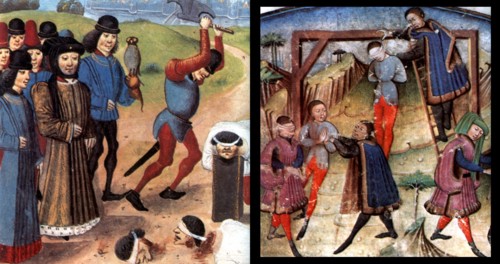 Exécutions au XVe siècle