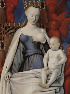Agnes Sorel with the features of the Virgin