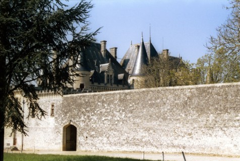 Castle of Michel de Montaigne: exterior view