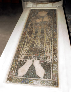Tombeau de Frédégonde (545 - Paris, 597) Reine de Neustrie.