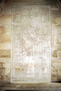 L'Abbé Antoine de la Hay (? - 1505).
Pierre gravée (Saint-Denis).