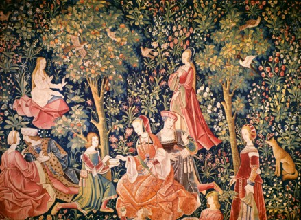 Tapisserie. La vie seigneuriale sous François Ier