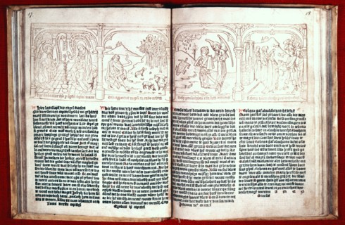 Manuscript: Mirror of Human Salvation (1485?)