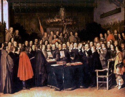 Treaty of Westphalia. 1648.