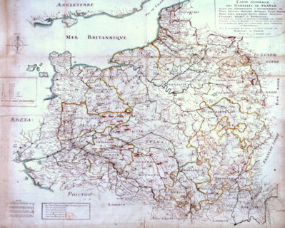 Carte générale des Gabelles de France