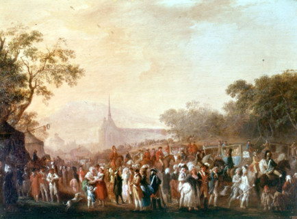 J.B. Pourcelly, la promenade de Longchamp (1791-1792)