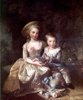 Elisabeth Vigée-Lebrun, Madame Royale et son frère le Dauphin