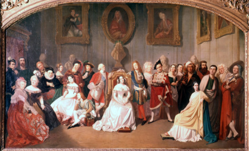 Les Sociétaires de la Comédie française en 1840