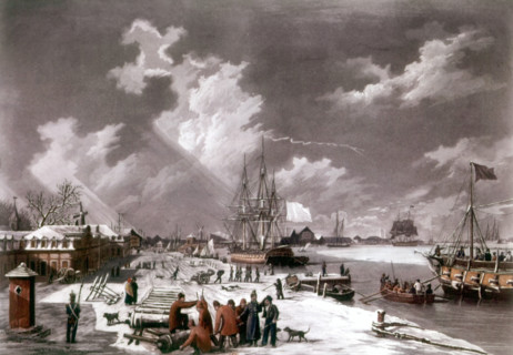 Garneray, le port de Rochefort