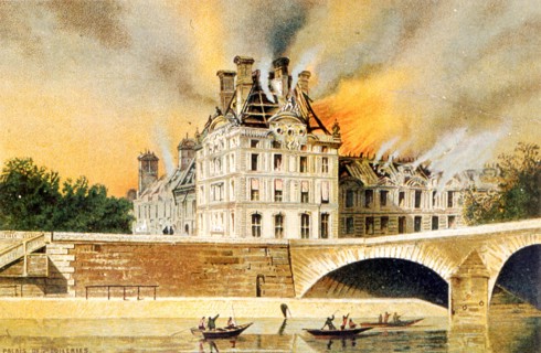 Incendie des monuments publics pendant la Commune
