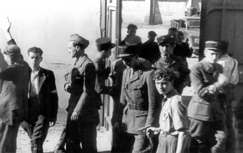 The Liberation of France. Summer of 1944. Purge in Lyons.