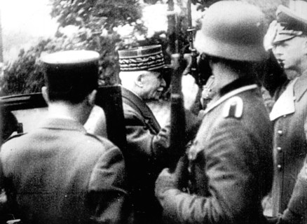 Arrivée du maréchal Pétain à Montoire le 24 octobre 1940