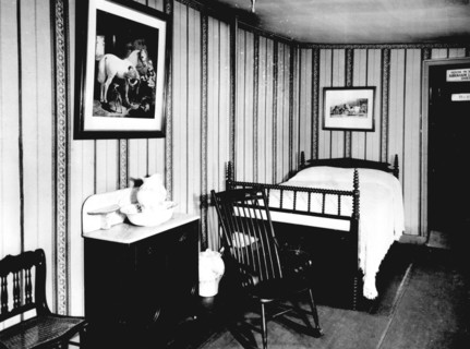 La chambre où est mort Lincoln (1809-1865)