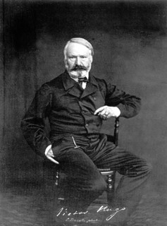 Victor Hugo (Besançon 1802 - Paris 1885). Agé.