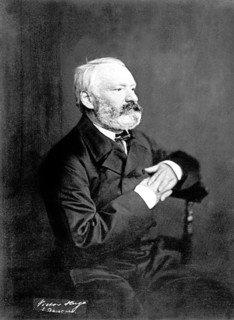 Victor Hugo (Besançon 1802 - Paris 1885). Agé.