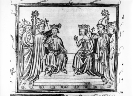 Couronnement de Jean le Bon (1319-1364)
