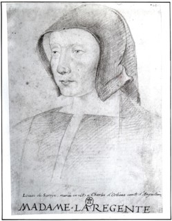Louise of Savoy, Regent of France