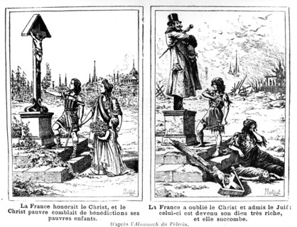 Caricature antisémite
