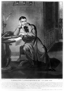 Napoléon à Fontainebleau