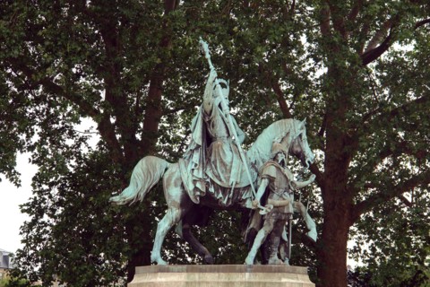Charles the Great, in the Square of the Notre-Dame Cathedral