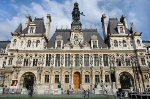 Hôtel de ville de Paris.