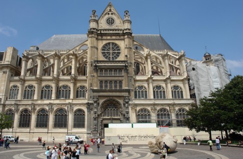 L'église de Saint-Eustache