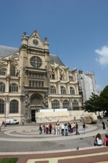 L'église de Saint-Eustache