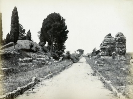 Via Apia à Rome, Italie
