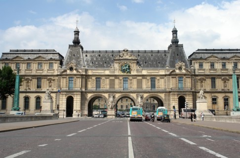The Louvre in Paris