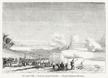 Combat naval d'Aboukir.