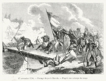 The Crossing of the Arcole Bridge.