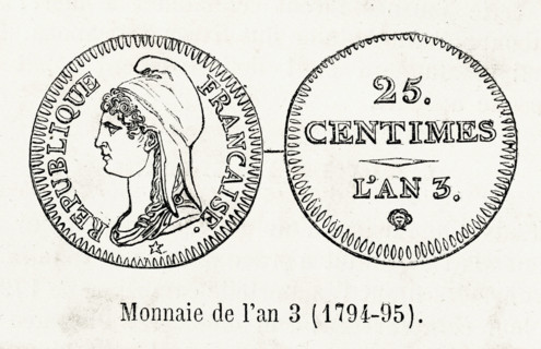 Coin of the Third Year (1794-1795).